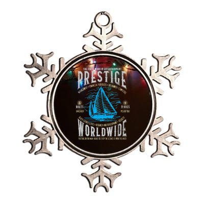 Prestige Worldwide Step Brothers Boats Metallic Star Ornament