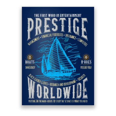 Prestige Worldwide Step Brothers Boats Poster