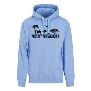 Protect Wildlife Safari Animal Conservancy Nature Earth Day Unisex Surf Hoodie