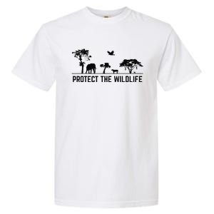 Protect Wildlife Safari Animal Conservancy Nature Earth Day Garment-Dyed Heavyweight T-Shirt