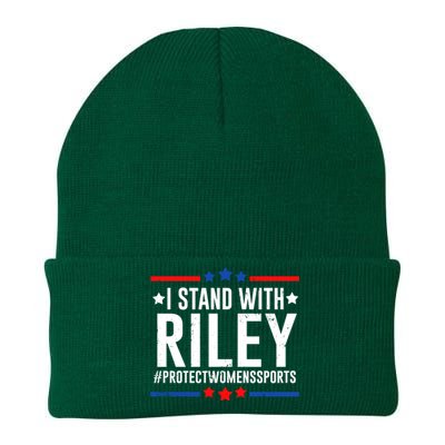 Protect Women Sports I Stand With Riley Knit Cap Winter Beanie