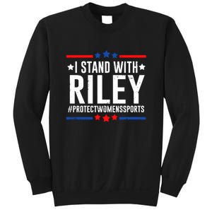 Protect Women Sports I Stand With Riley Sweatshirt