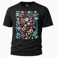 Pride Wildflowers Subtle Pride Lgbtq Pride Month Cooling Performance Crew T-Shirt