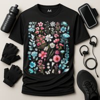 Pride Wildflowers Subtle Pride Lgbtq Pride Month Cooling Performance Crew T-Shirt