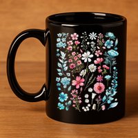 Pride Wildflowers Subtle Pride Lgbtq Pride Month 11oz C Handle Ceramic Mug