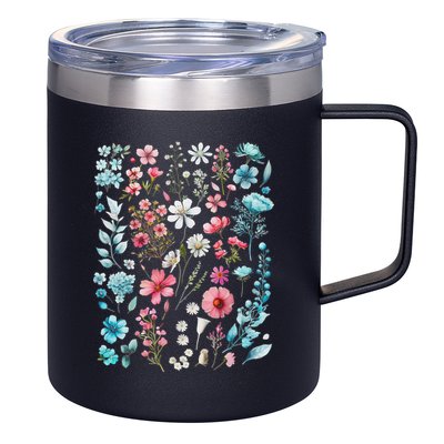 Pride Wildflowers Subtle Pride Lgbtq Pride Month 12oz Stainless Steel Coffee Mug