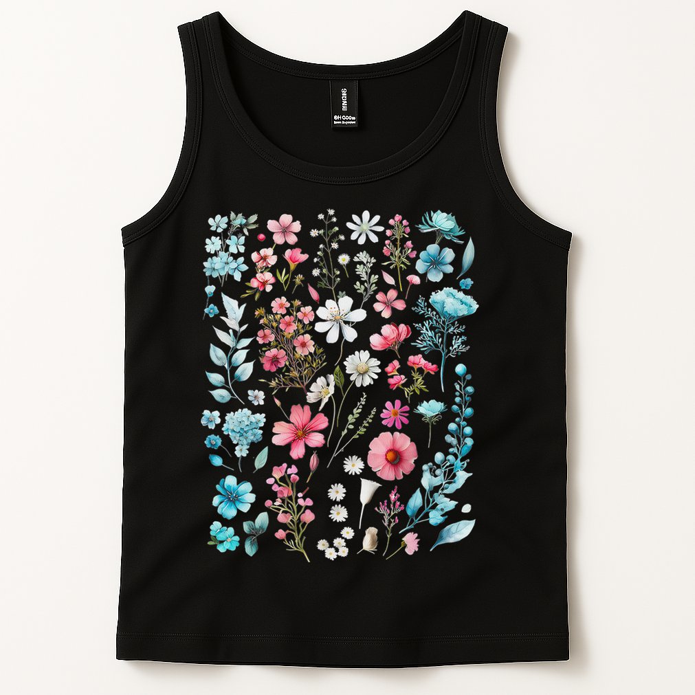 Pride Wildflowers Subtle Pride Lgbtq Pride Month Tank Top