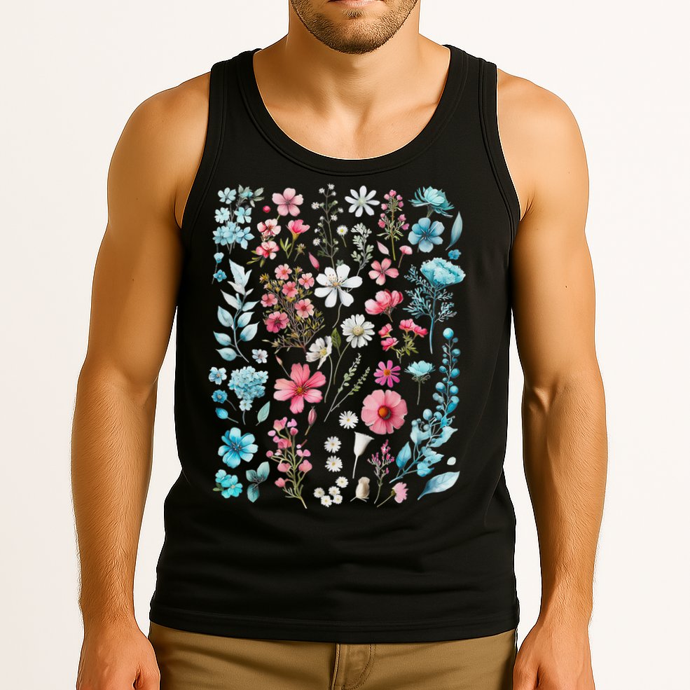 Pride Wildflowers Subtle Pride Lgbtq Pride Month Tank Top