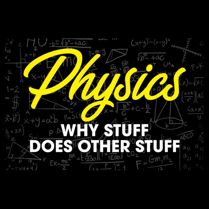 Physics Why Stuff Does Other Stuff I Funny Physicist Gift Flat Bill Trucker Hat