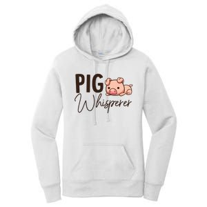 Pig Whisperer Shirts Gift For Pig Lover Women's Pullover Hoodie