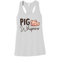 Pig Whisperer Shirts Gift For Pig Lover Women's Racerback Tank