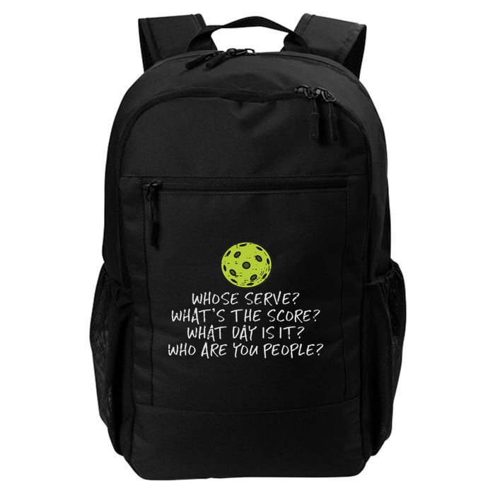 Pickleball Whose Serve Whats Score Pickle Ball Women Backpack