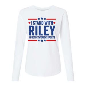 Protect Womens Sports I Stand With Riley Womens Cotton Relaxed Long Sleeve T-Shirt