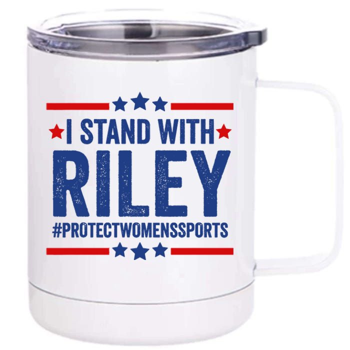 Protect Womens Sports I Stand With Riley 12 oz Stainless Steel Tumbler Cup