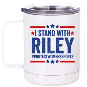 Protect Womens Sports I Stand With Riley 12 oz Stainless Steel Tumbler Cup