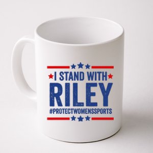 Protect Womens Sports I Stand With Riley Coffee Mug