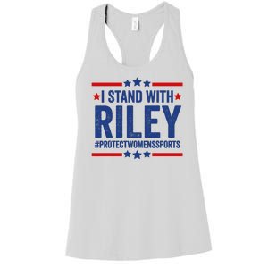 Protect Womens Sports I Stand With Riley Women's Racerback Tank