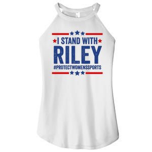 Protect Womens Sports I Stand With Riley Women's Perfect Tri Rocker Tank