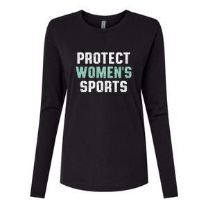 Protect Womens Sports Support Riley Gaines Womens Cotton Relaxed Long Sleeve T-Shirt