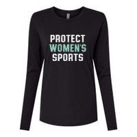 Protect Womens Sports Support Riley Gaines Womens Cotton Relaxed Long Sleeve T-Shirt