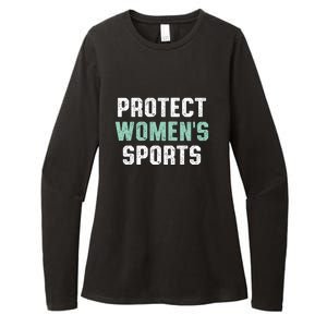 Protect Womens Sports Support Riley Gaines Womens CVC Long Sleeve Shirt