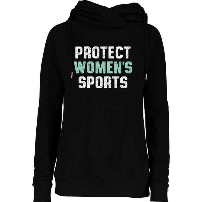 Protect Womens Sports Support Riley Gaines Womens Funnel Neck Pullover Hood