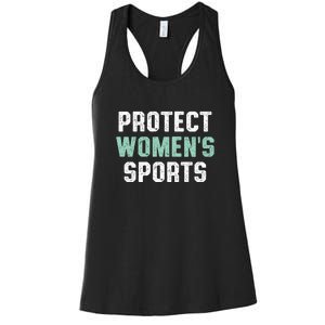 Protect Womens Sports Support Riley Gaines Women's Racerback Tank