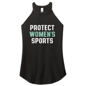 Protect Womens Sports Support Riley Gaines Women's Perfect Tri Rocker Tank