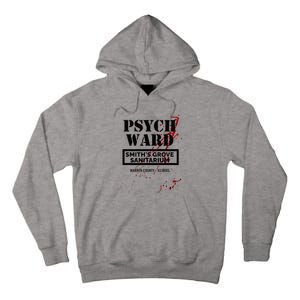 Psych Ward Sanitarium Maniac Psychopath Costume Halloween Tall Hoodie