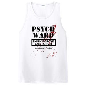 Psych Ward Sanitarium Maniac Psychopath Costume Halloween PosiCharge Competitor Tank