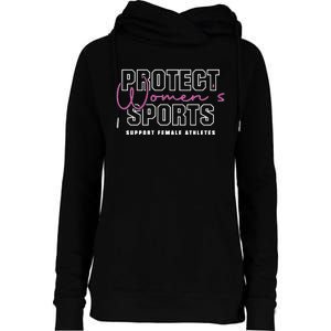 Protect Women Sports Support Female Athletes Womens Funnel Neck Pullover Hood