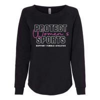 Protect Women Sports Support Female Athletes Womens California Wash Sweatshirt