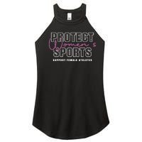 Protect Women Sports Support Female Athletes Women's Perfect Tri Rocker Tank