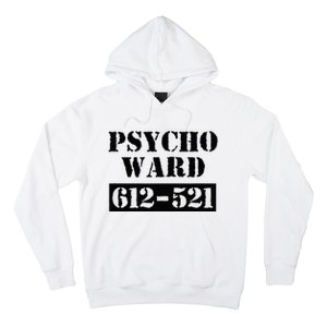 Psych Ward Sanitarium Maniac Psychopath Costume Halloween Hoodie