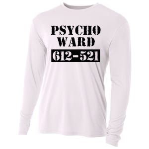 Psych Ward Sanitarium Maniac Psychopath Costume Halloween Cooling Performance Long Sleeve Crew