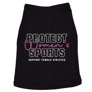 Protect Womens Sports Support Female Athletes Doggie Tank