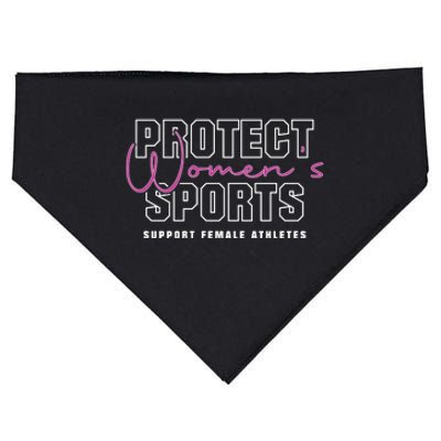 Protect Womens Sports Support Female Athletes USA-Made Doggie Bandana