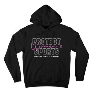 Protect Womens Sports Support Female Athletes Hoodie