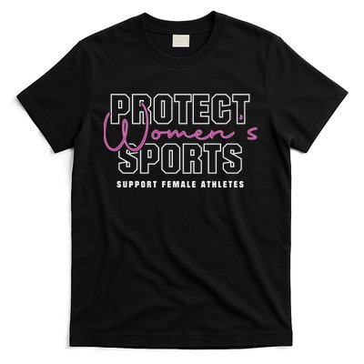 Protect Womens Sports Support Female Athletes T-Shirt