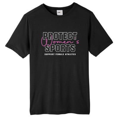 Protect Womens Sports Support Female Athletes Tall Fusion ChromaSoft Performance T-Shirt