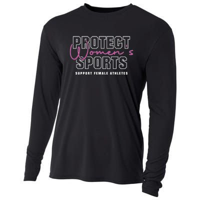 Protect Womens Sports Support Female Athletes Cooling Performance Long Sleeve Crew