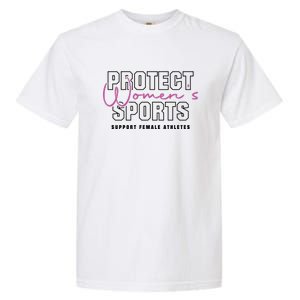 Protect Womens Sports Support Female Athletes Garment-Dyed Heavyweight T-Shirt