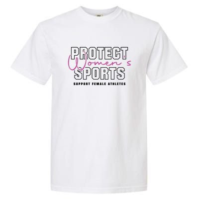 Protect Womens Sports Support Female Athletes Garment-Dyed Heavyweight T-Shirt