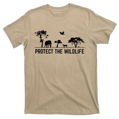 Protect Wildlife Safari Animal Conservancy Nature Earth Day T-Shirt