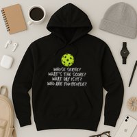 Pickleball Whose Serve Whats Score Pickle Ball Hoodie
