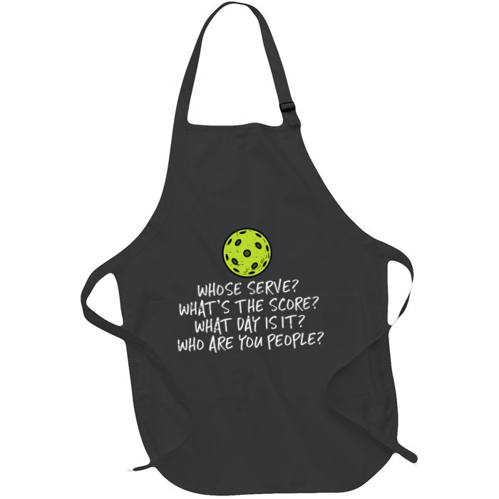 Pickleball Whose Serve Whats Score Pickle Ball Apron