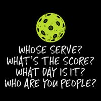 Pickleball Whose Serve Whats Score Pickle Ball Daily Commute Backpack