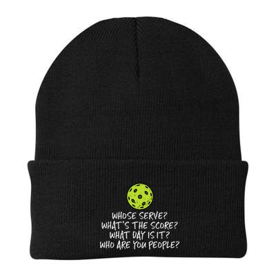 Pickleball Whose Serve Whats Score Pickle Ball Beanie