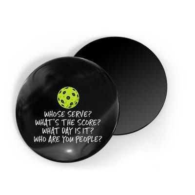 Pickleball Whose Serve Whats Score Pickle Ball Magnet