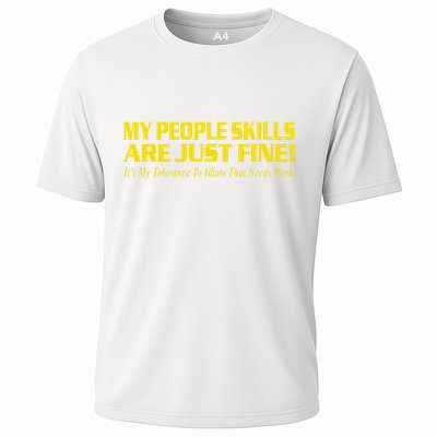 People Who Tolerate Me On A Daily Basis Sarcastic Funny Performance Shirt